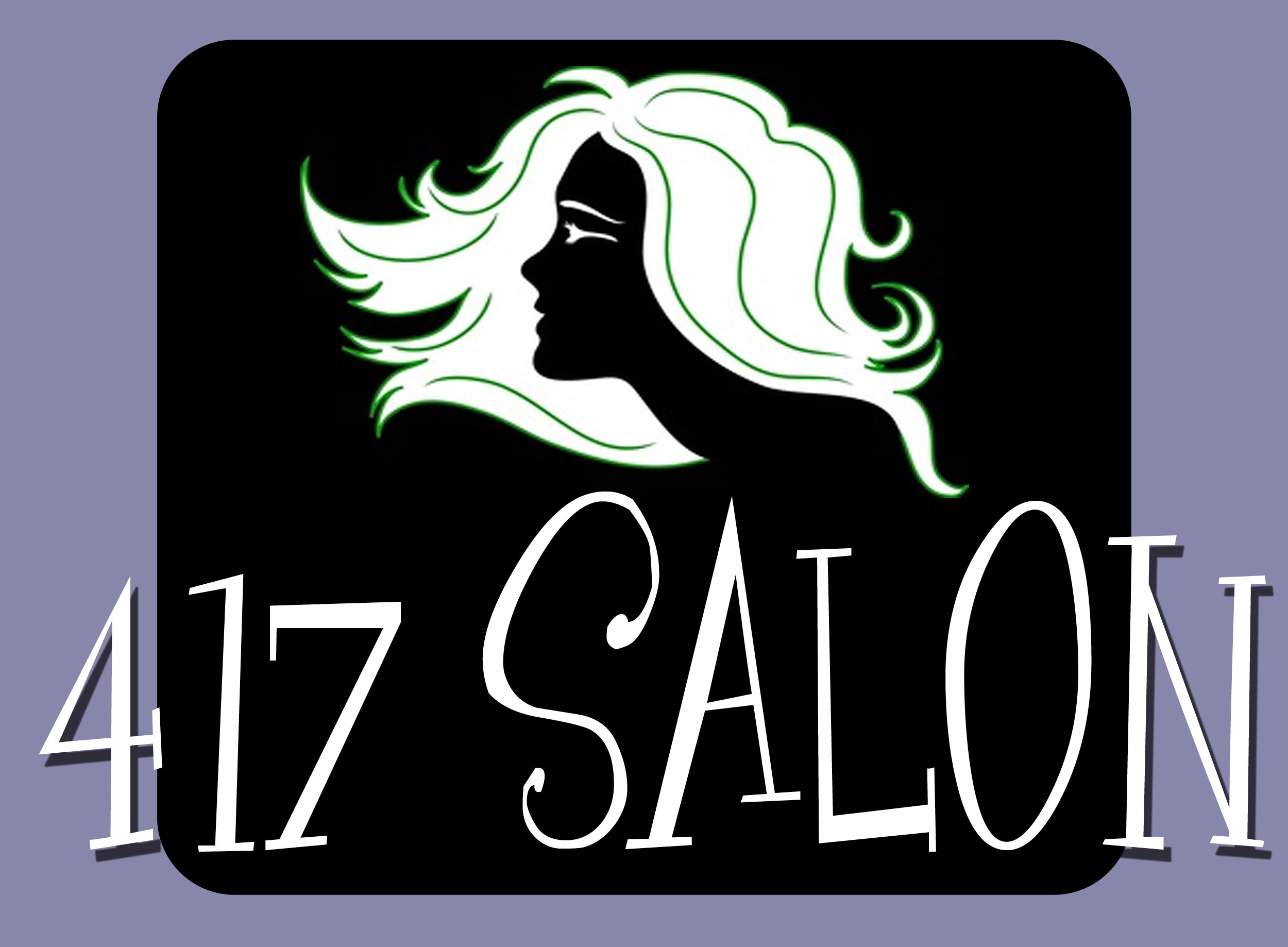 Logos - 417 Salon Logo Design