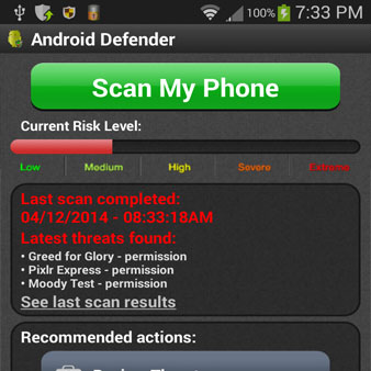 Android Virus Protection